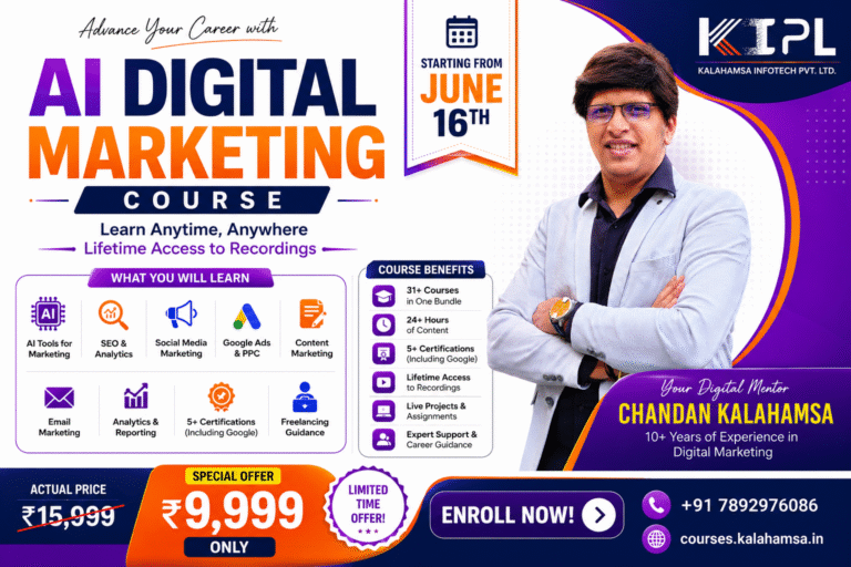 AI Digital Marketing Course in Kannada