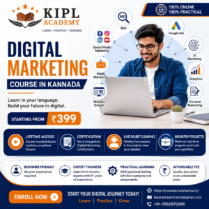 digital marketing kannada course